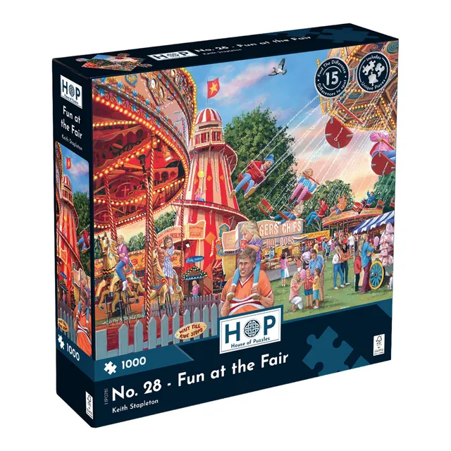 house-of-puzzles-no-28-fun-at-the-fair-puzzle-1000-pi-ces-f-te-foraine image 1