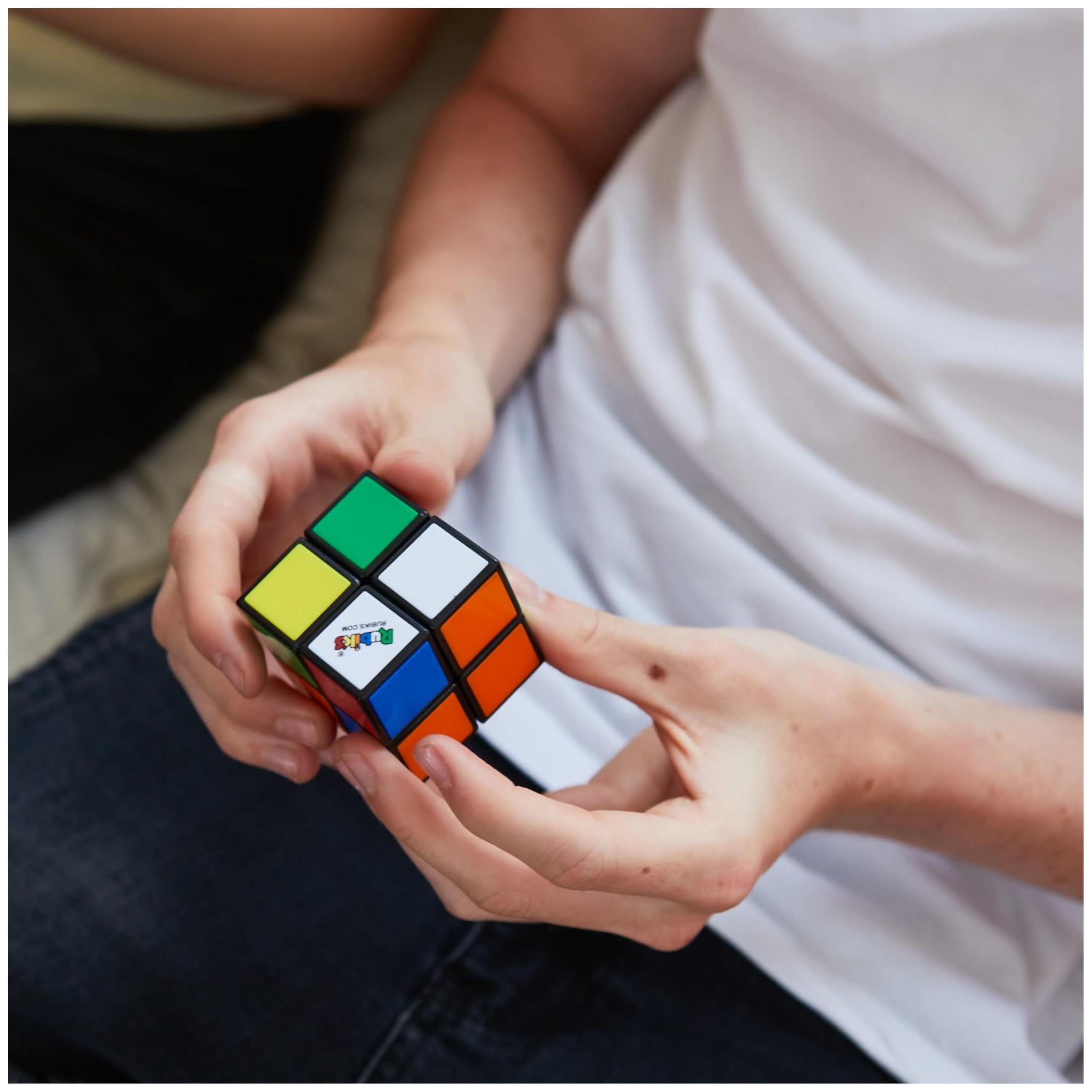 rubik-s-family-bundle-cubes-3x3-et-2x2-sans-autocollants image 6