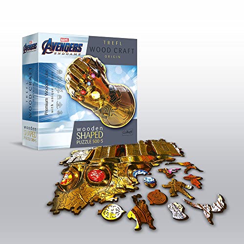 trefl-wood-craft-marvel-avengers-puzzle-bois-500-5-pi-ces-gant image 8