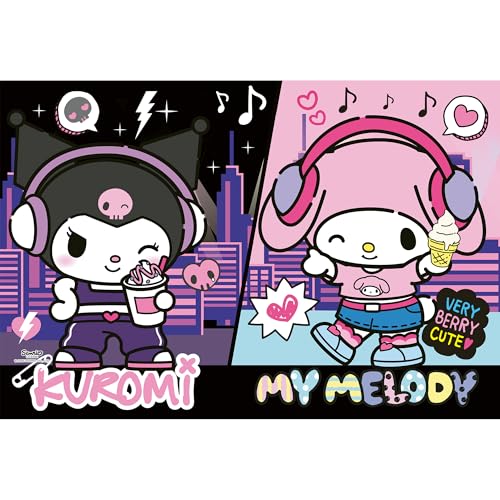 trefl-red-kuromi-rules-puzzle-160-pi-ces-dessin-anim-6-ans image 8