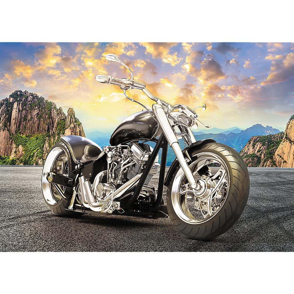 trefl-red-37384-moto-noire-puzzle-500-pi-ces-d-s-10-ans image 2