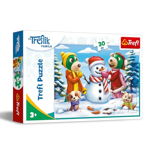 trefl-the-treflik-family-jeux-d-hiver-puzzle-30-pi-ces image 6