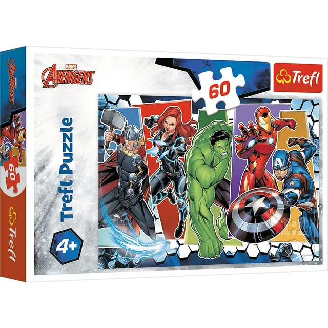 trefl-red-17357-avengers-puzzle-60-pi-ces-4-ans image 1