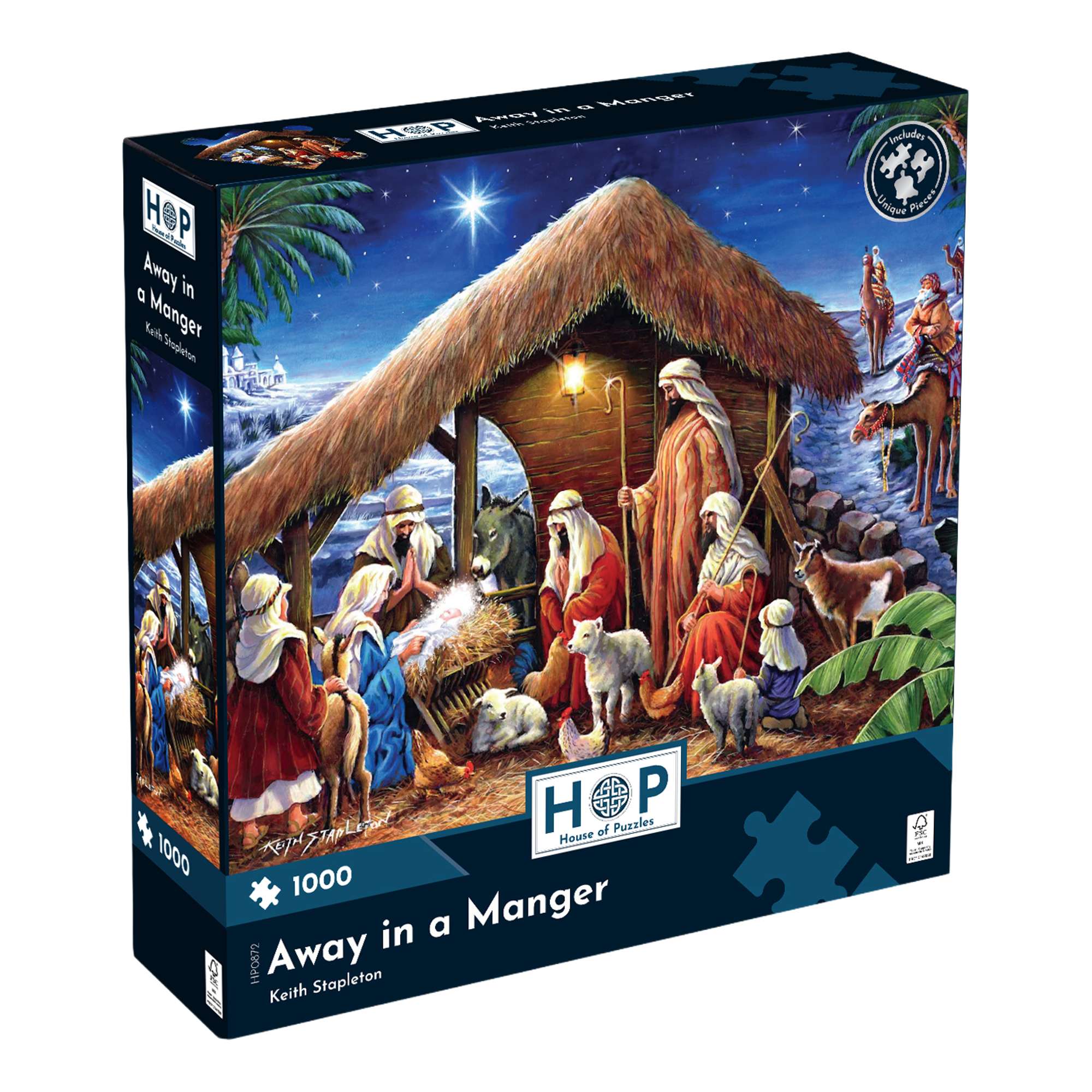 house-of-puzzles-1000-puzzle-1000-pi-ces-away-in-a-manger image 1