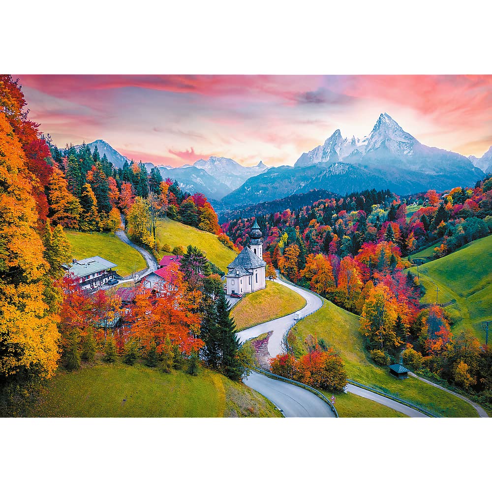 trefl-prime-au-pied-des-alpes-puzzle-1000-pi-ces-bavi-re-uft image 2