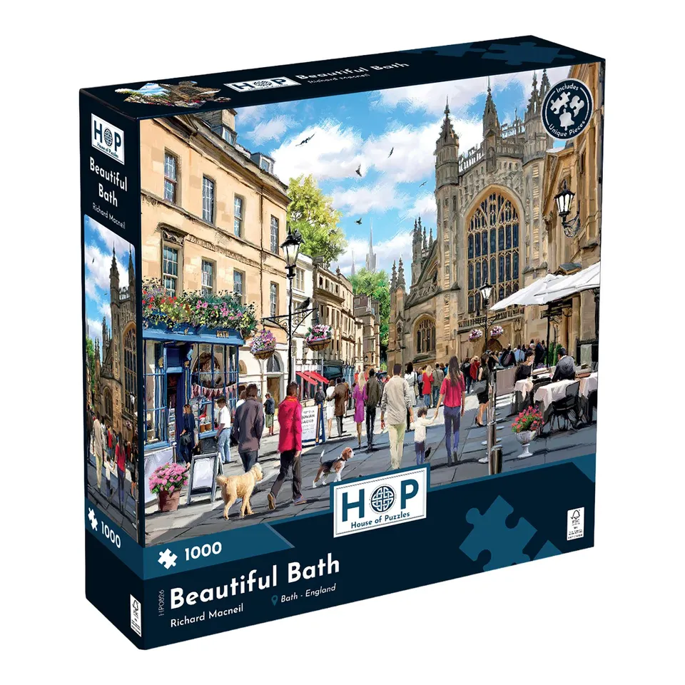 house-of-puzzles-beautiful-bath-puzzle-1000-pi-ces-ville image 1