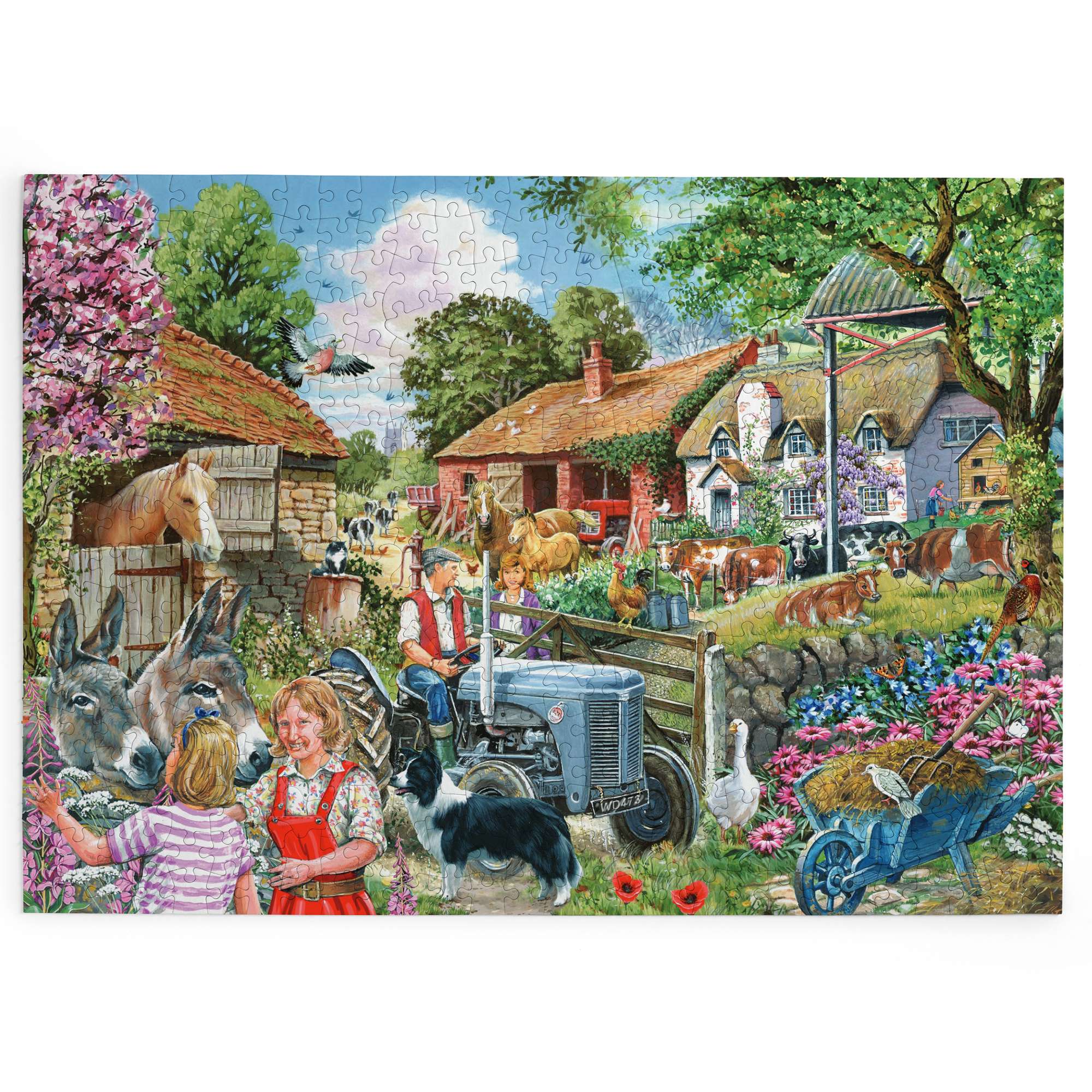 house-of-puzzles-at-the-farm-gate-puzzle-500-pi-ces-xl-ferme image 2