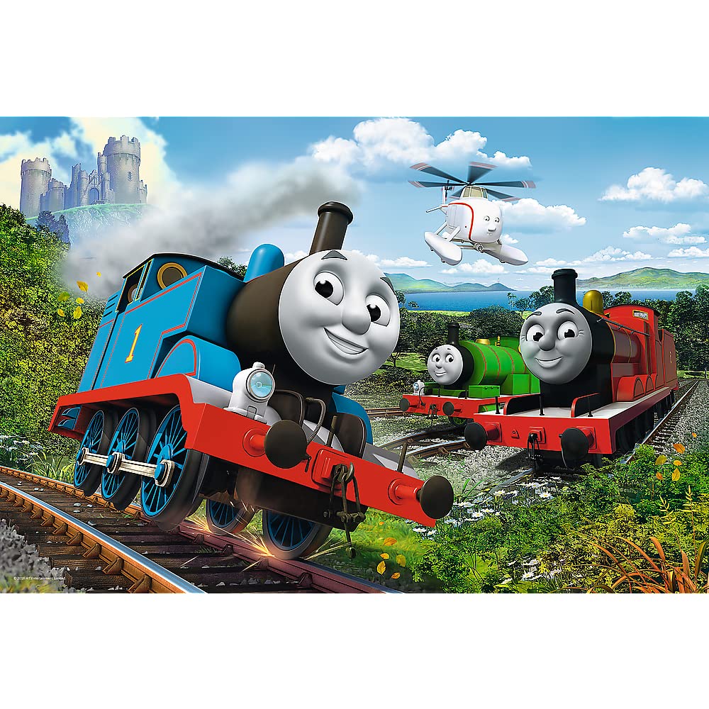 trefl-red-thomas-et-ses-amis-puzzle-15-pieces-maxi-2-ans image 2