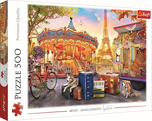 trefl-red-vacances-paris-puzzle-500-pi-ces-chiens image 7