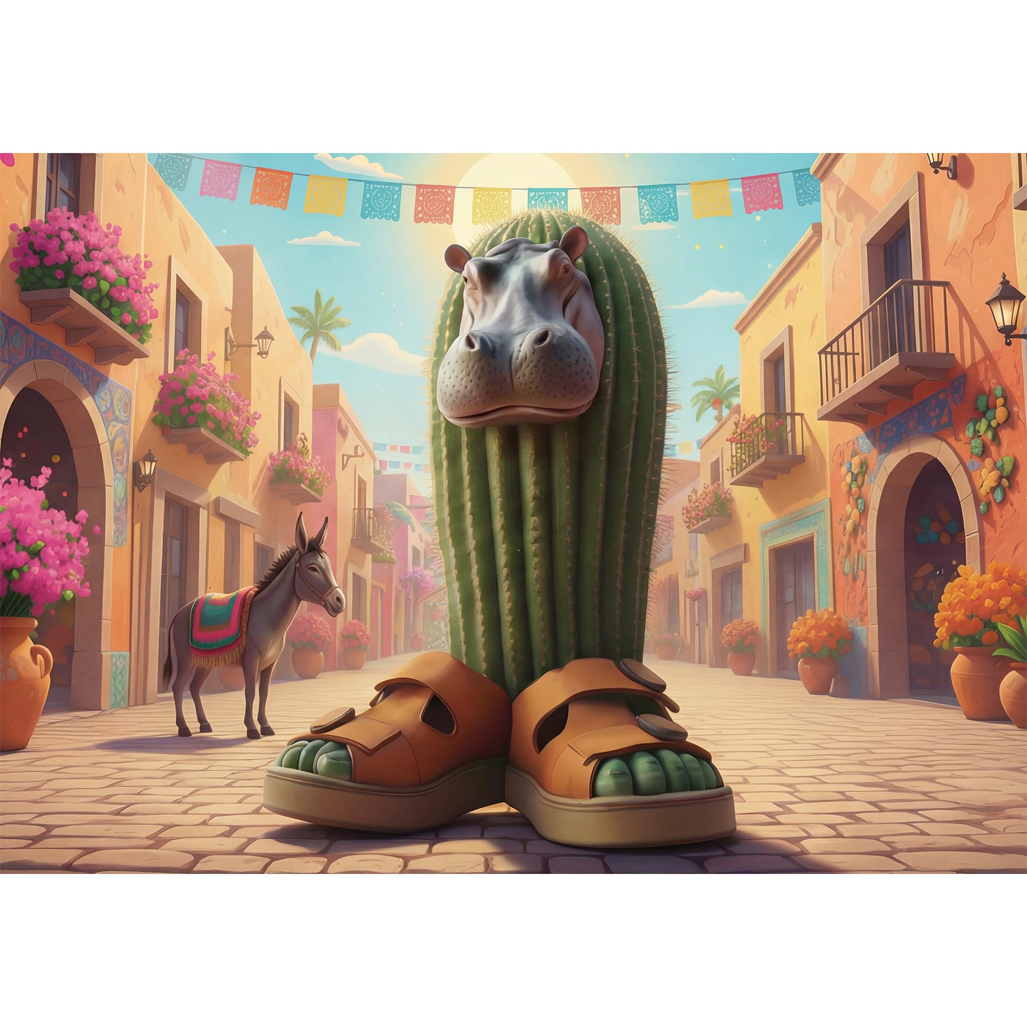 trefl-red-brainrots-puzzle-200-pi-ces-hippopotame-7-ans image 2