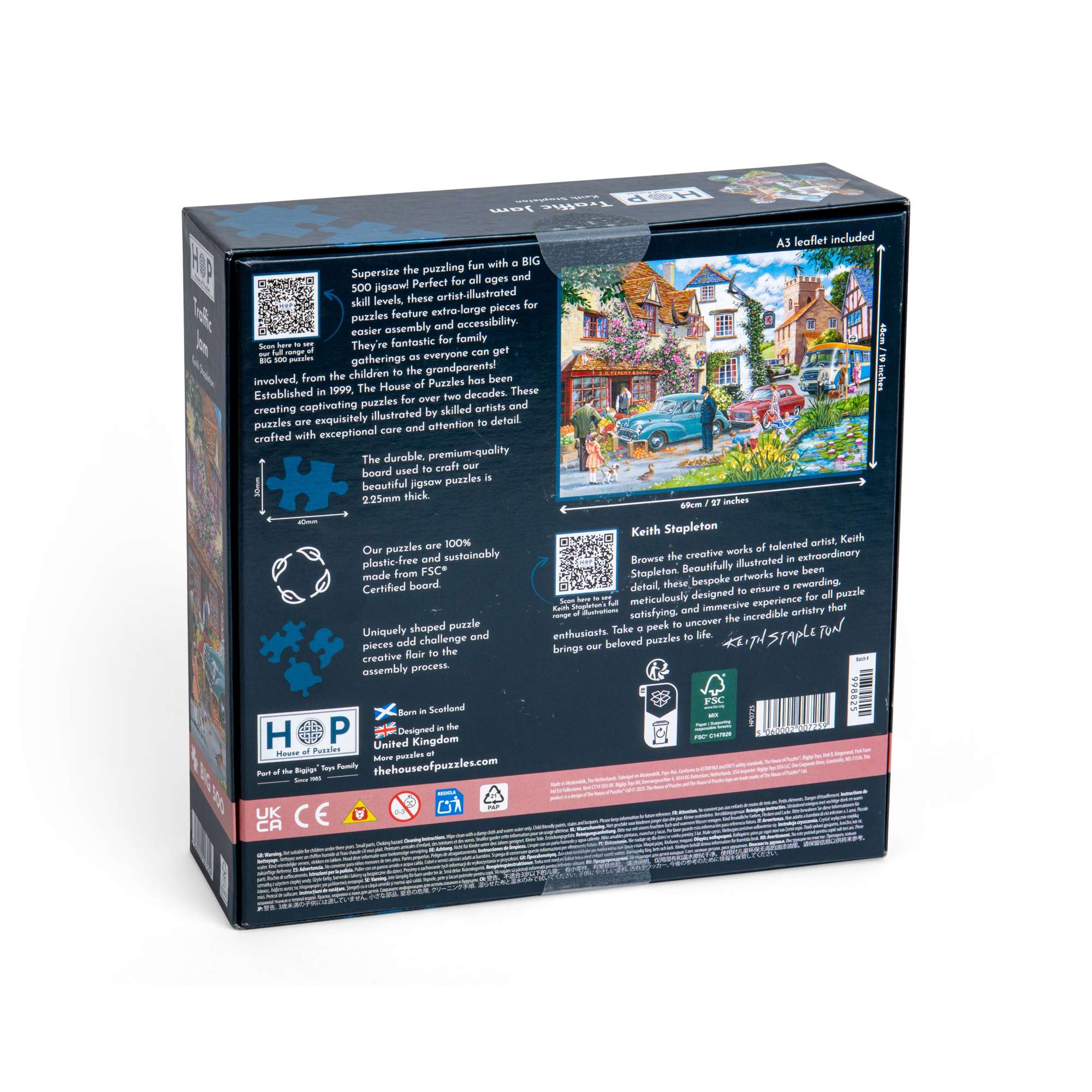house-of-puzzles-traffic-jam-big-500-puzzle-transport-500-pi-ces image 3