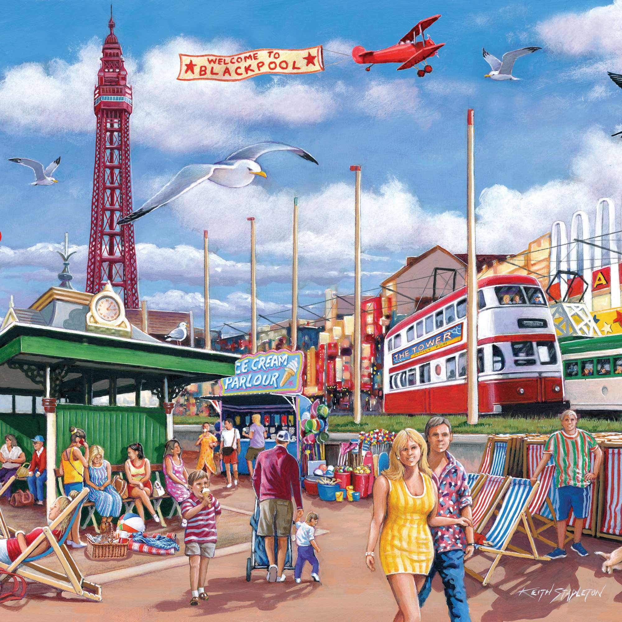 house-of-puzzles-blackpool-promenade-puzzle-500-pi-ces-mer image 3