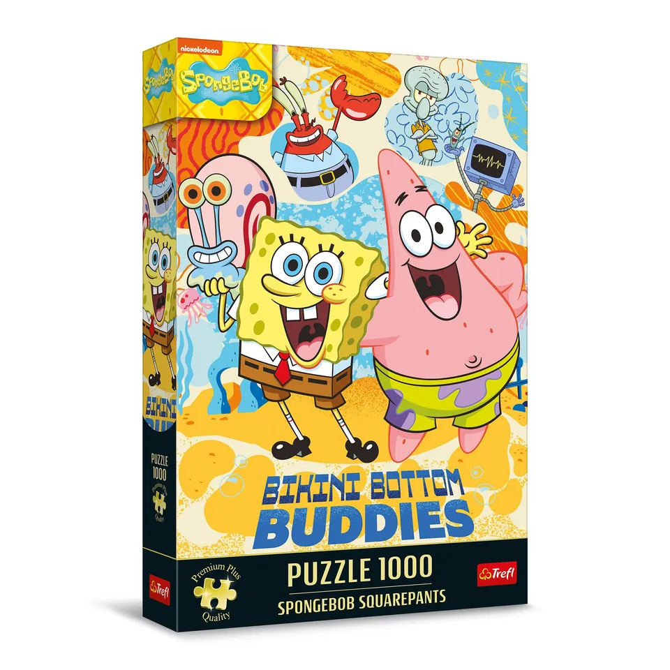 trefl-premium-plus-bob-l-ponge-puzzle-1000-pi-ces-d-s-14-ans image 1