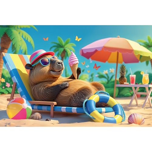 the-treflik-family-capybaras-puzzle-100-pi-ces-enfant image 8