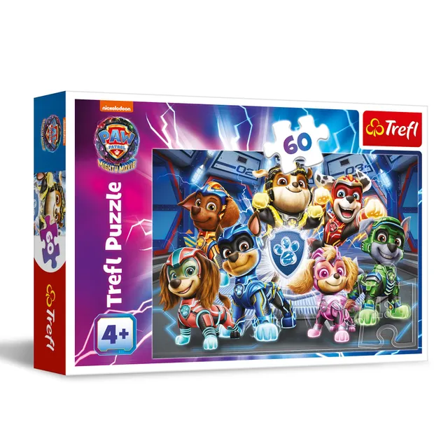 trefl-red-paw-patrol-mighty-movie-puzzle-60-pcs-4-ans image 1