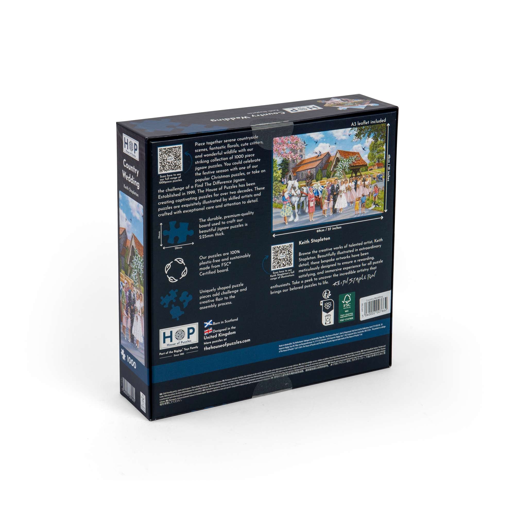 house-of-puzzles-country-wedding-puzzle-1000-pi-ces-mariage-campagne image 3