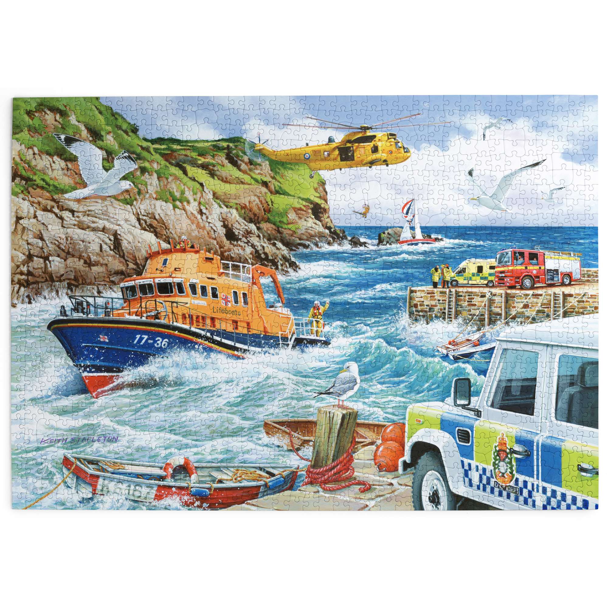 house-of-puzzles-rescue-1000-puzzle-1000-pi-ces-bord-de-mer image 2