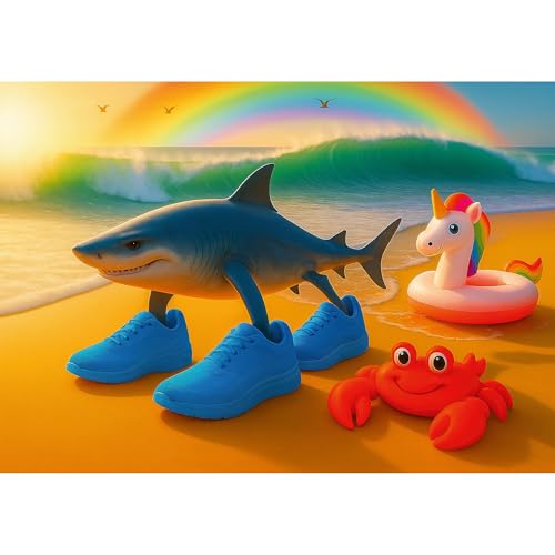 trefl-red-brainrots-requin-fou-puzzle-200-pi-ces-7-ans image 8