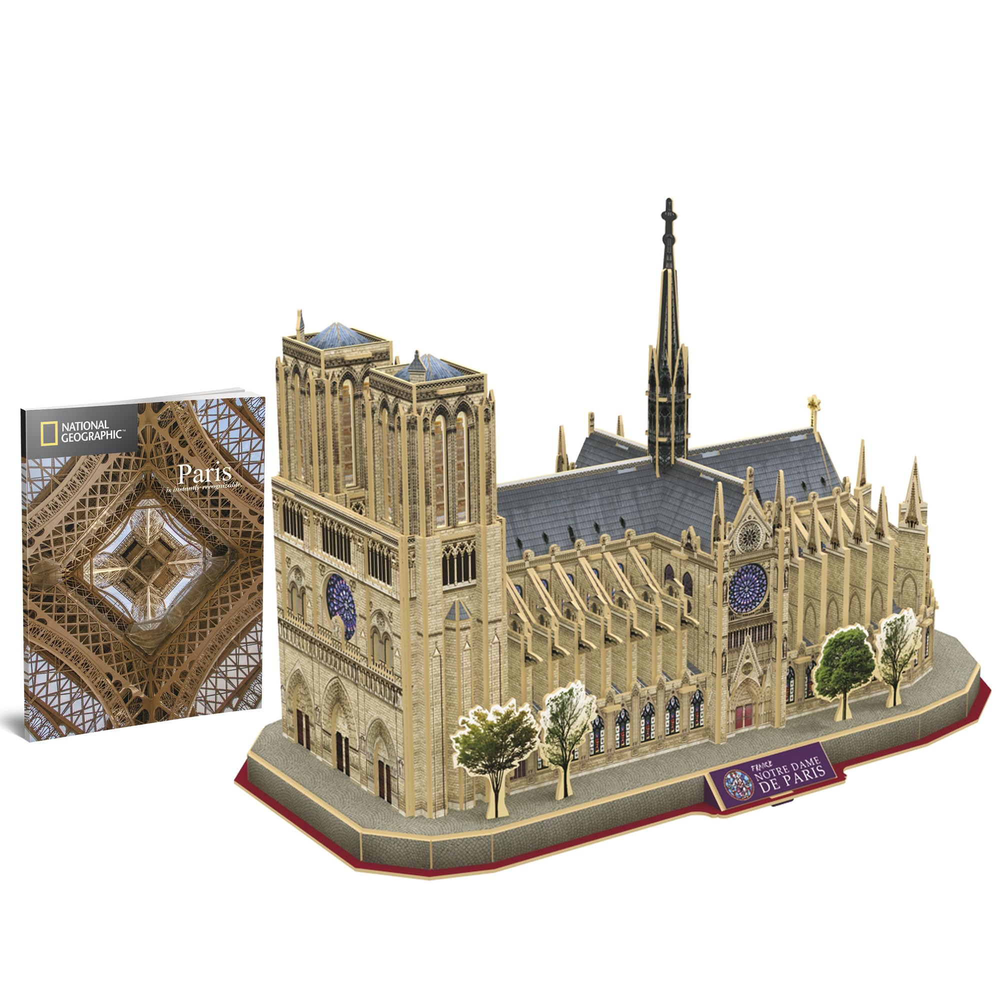 explora-maquettes-3d-notre-dame-de-paris-puzzle-128-pi-ces image 2