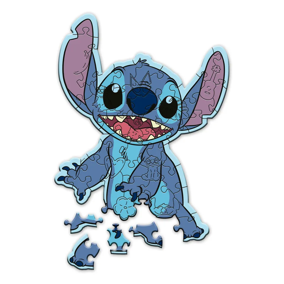 trefl-wood-craft-stitch-puzzle-bois-50-pi-ces-disney-5-ans image 1