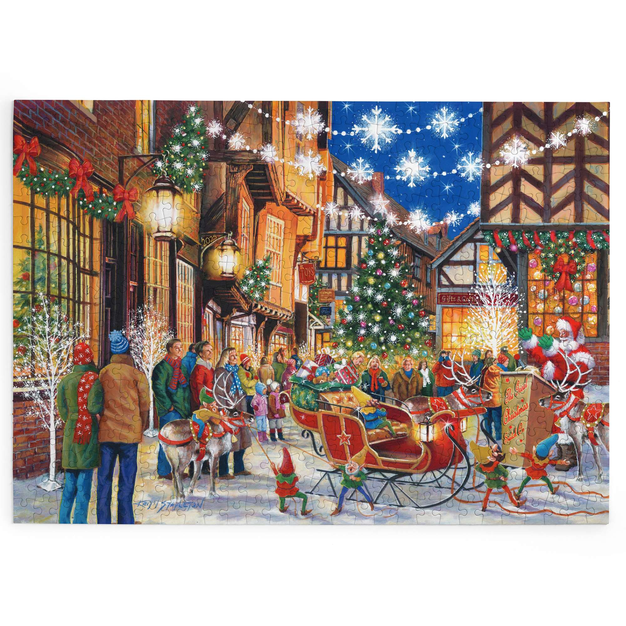 house-of-puzzles-big-500-no-20-santa-switch-on-puzzle-no-l image 2