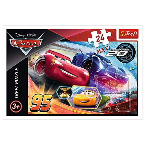 trefl-cars-3-puzzle-enfant-24-pi-ces-maxi-60x40-cm image 2