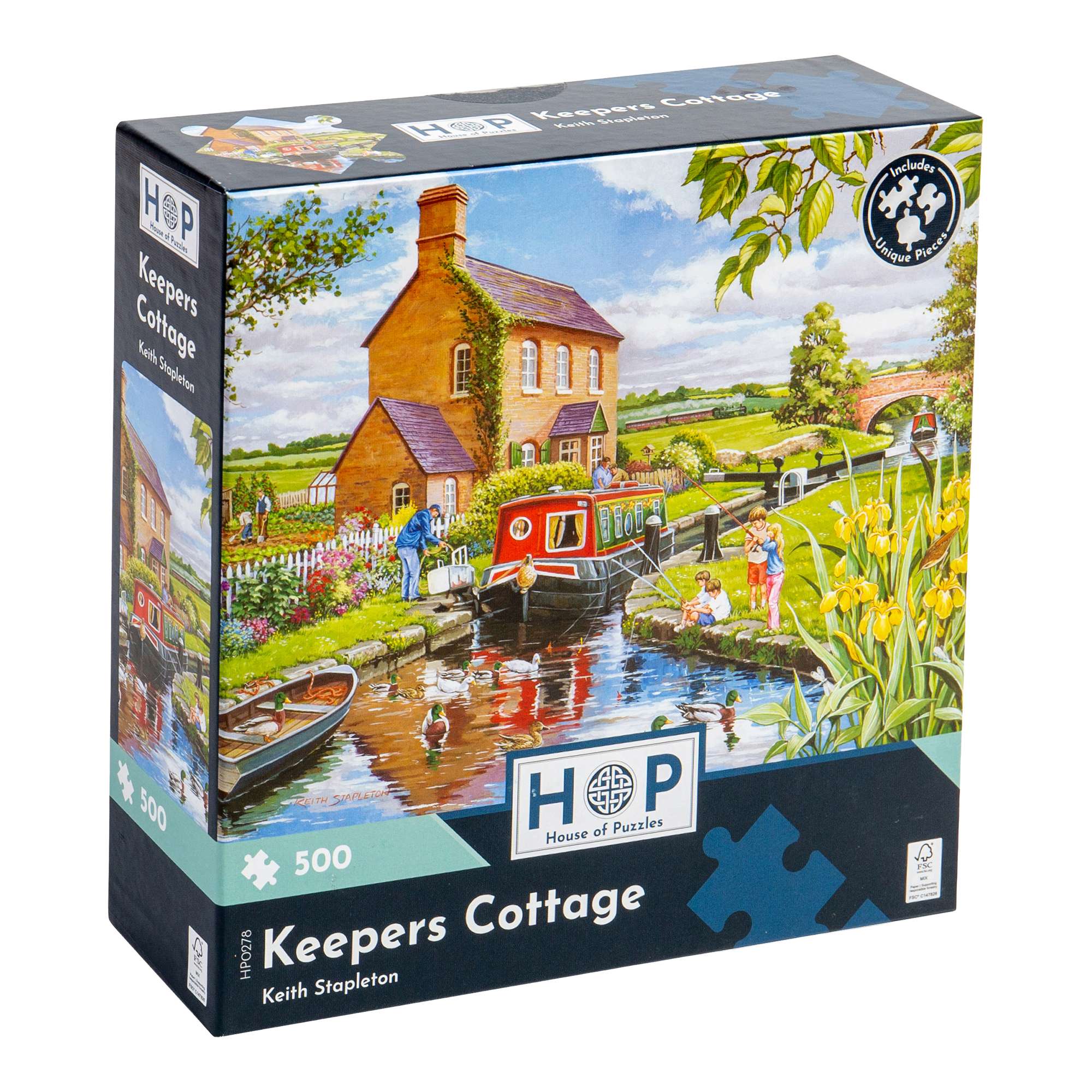 house-of-puzzles-keepers-cottage-puzzle-500-pi-ces-p-niche image 1