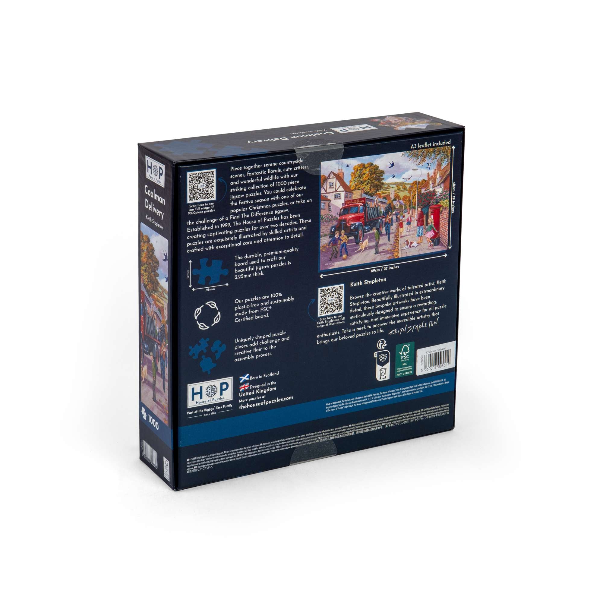 house-of-puzzles-puzzle-coalman-delivery-1000-pi-ces-d-taill-es image 3