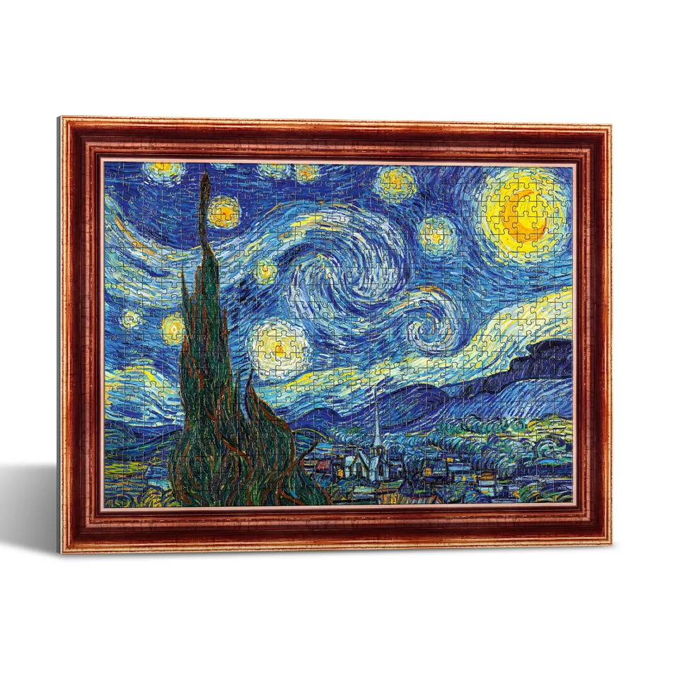 trefl-nuit-toil-e-van-gogh-puzzle-cadre-500-pi-ces image 1