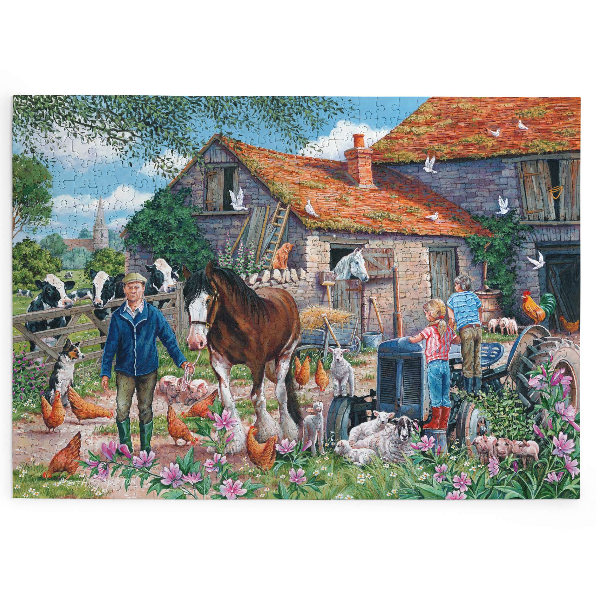 house-of-puzzles-big-500-macdonalds-farm-puzzle-500-pi-ces-ferme image 2