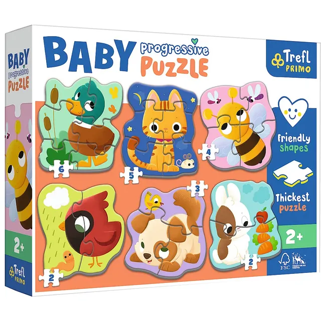 trefl-baby-primo-animaux-puzzle-progressif-6-en-1-b-b-2-ans image 1