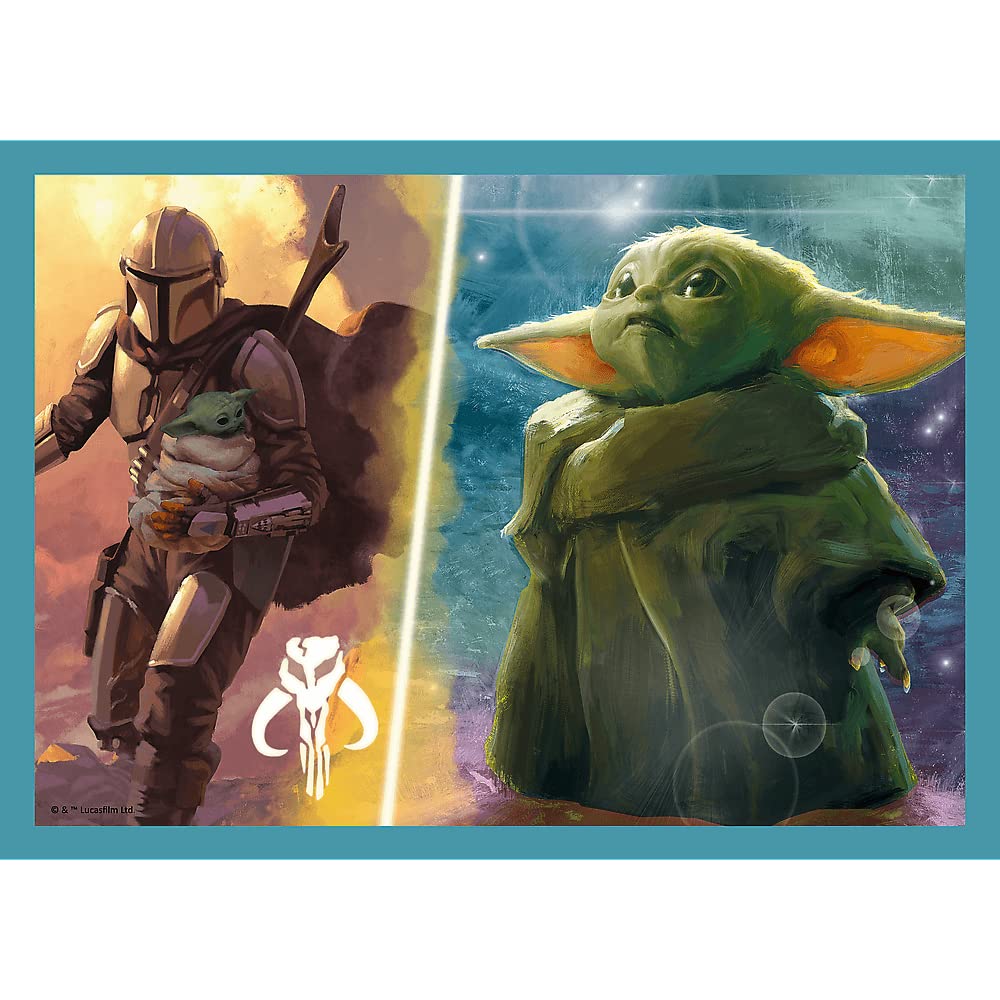 trefl-red-mandalorian-puzzle-enfant-4-en-1-star-wars-3-ans image 2