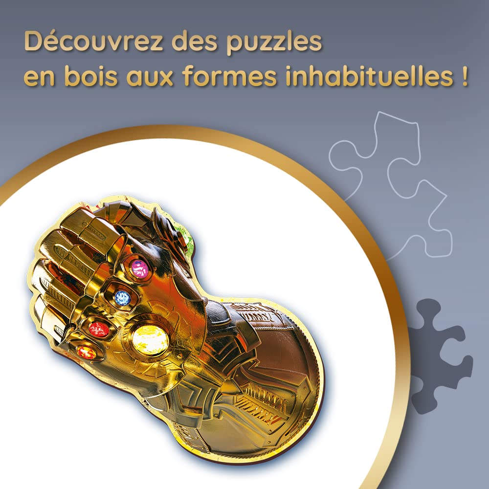 trefl-wood-craft-marvel-avengers-puzzle-bois-500-5-pi-ces-gant image 3