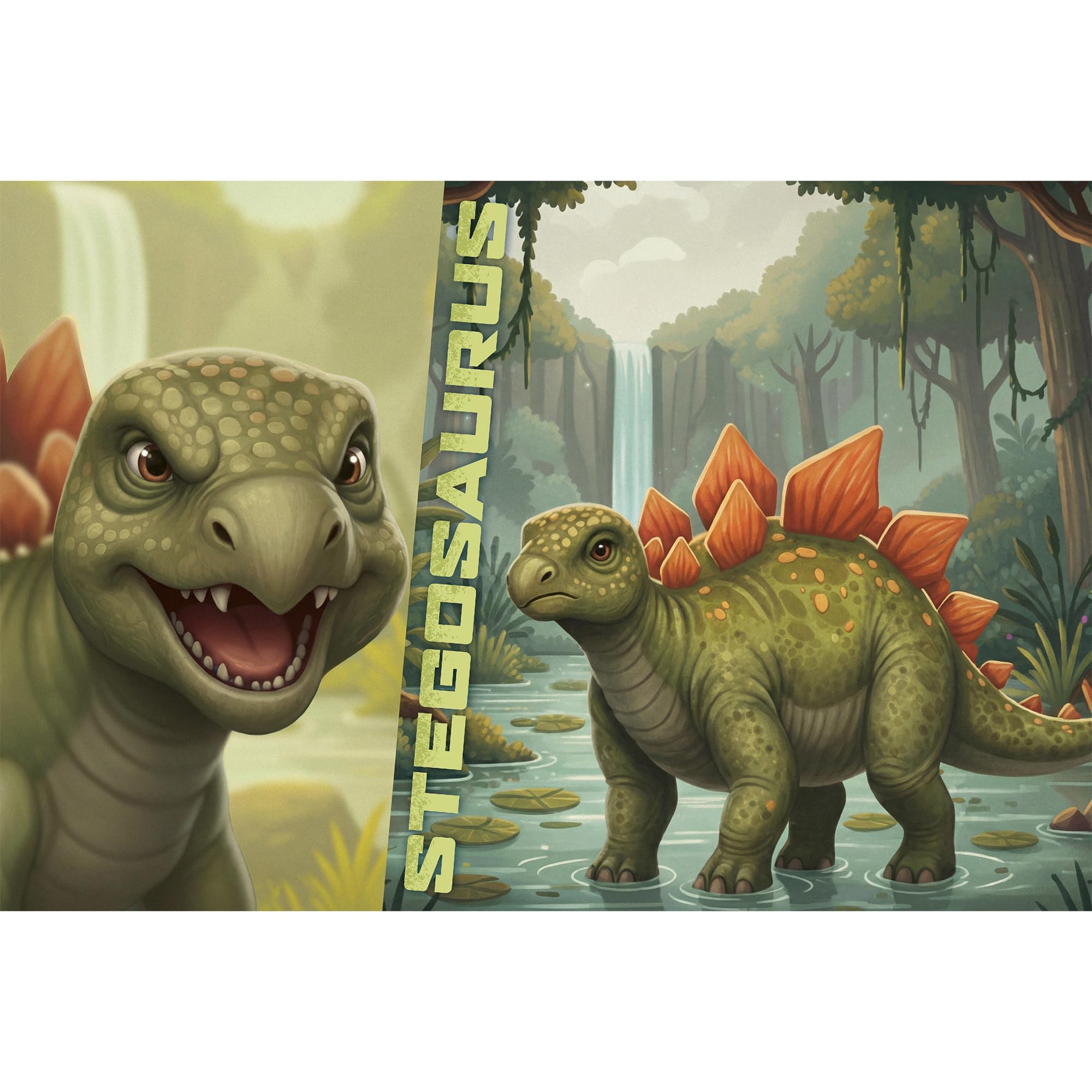 trefl-the-treflik-family-stegosaurus-puzzle-100-pi-ces-5-ans image 2