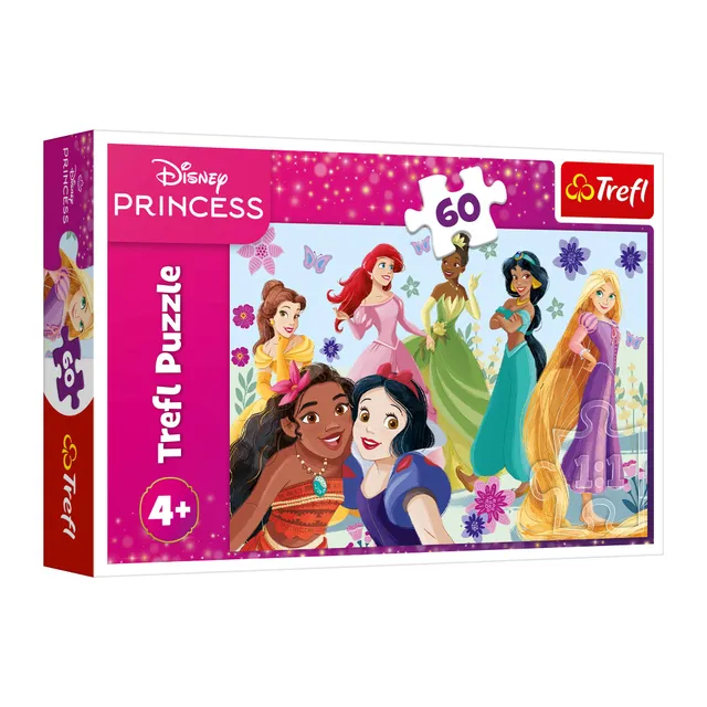 trefl-red-disney-princesses-puzzle-60-pi-ces-4-ans-action image 1