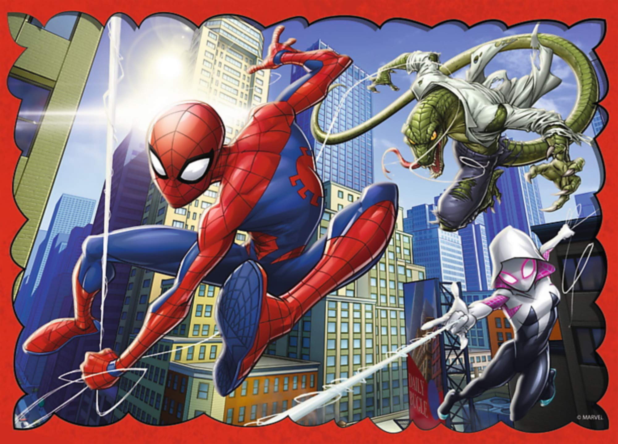 trefl-red-spiderman-4-en-1-puzzle-35-48-54-70-pi-ces-4-ans image 2