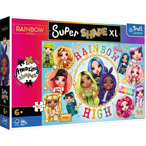 trefl-junior-rainbow-high-puzzle-160-xl-super-shape-6-ans image 8