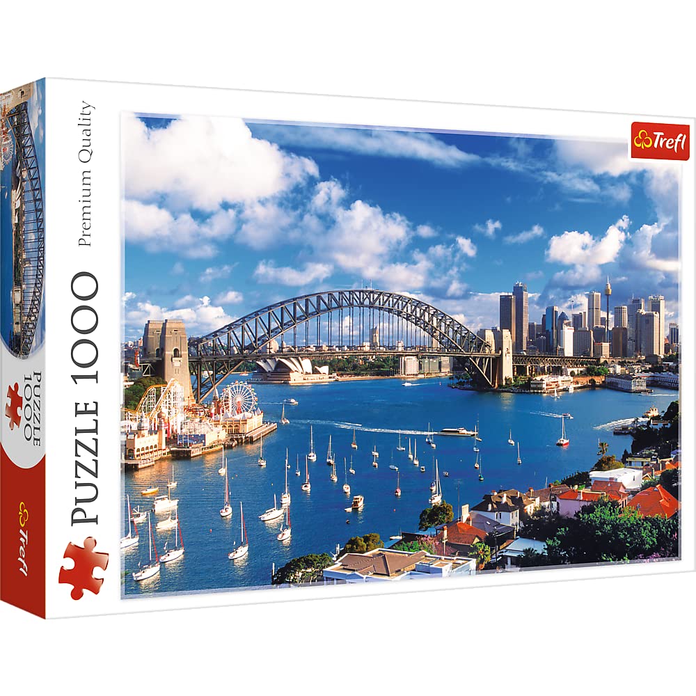 trefl-red-port-jackson-sydney-puzzle-1000-pi-ces image 1