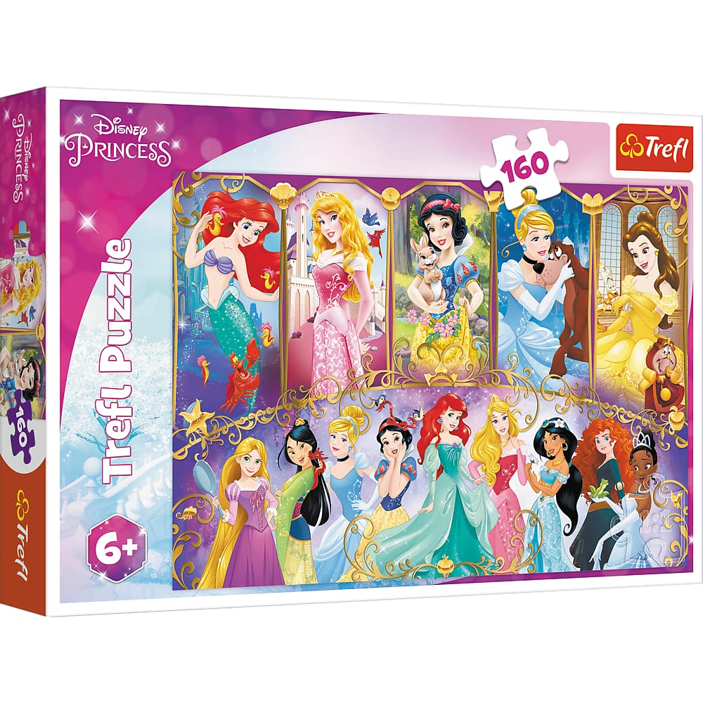 trefl-red-disney-puzzle-160-pi-ces-princesses-6-ans image 1