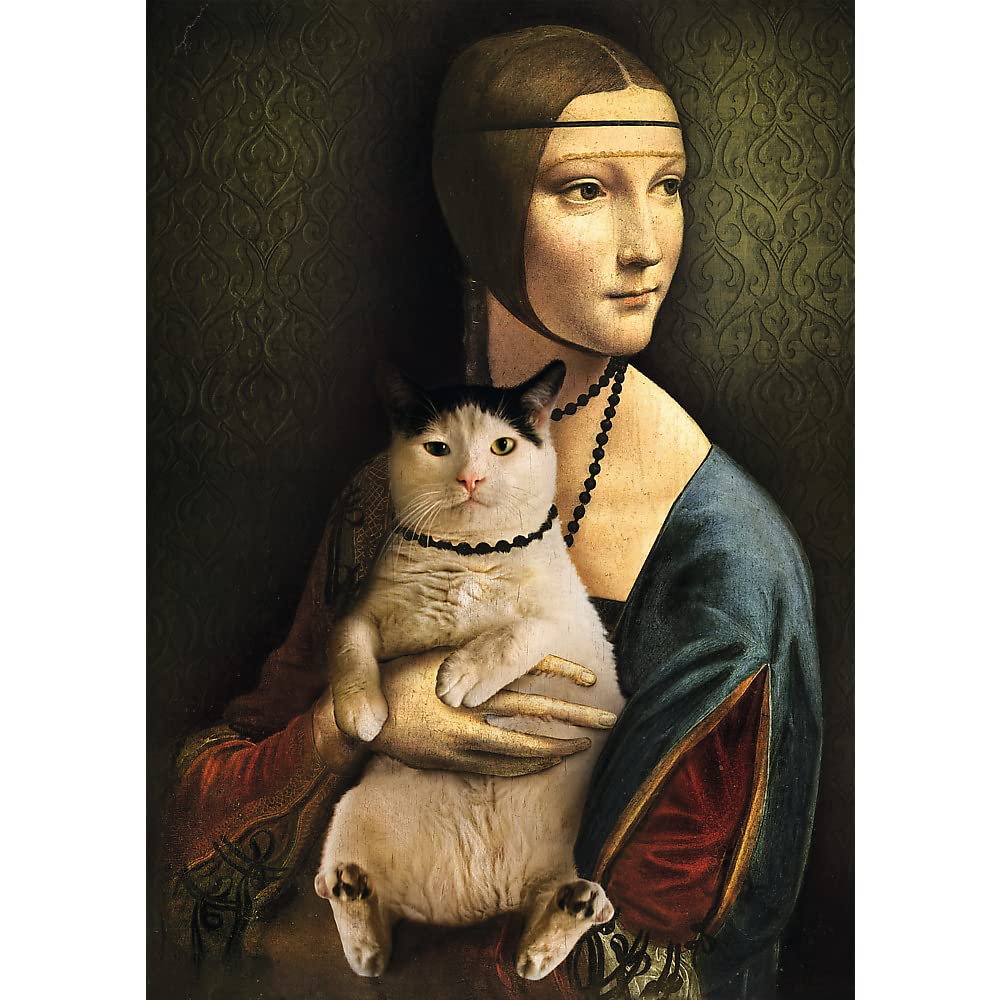 trefl-dame-au-chat-bridgeman-puzzle-1000-pi-ces-10663 image 2