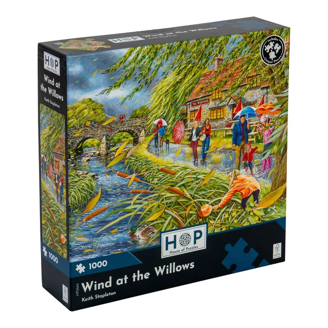 house-of-puzzles-wind-at-the-willows-puzzle-1000-pi-ces-nuit image 1