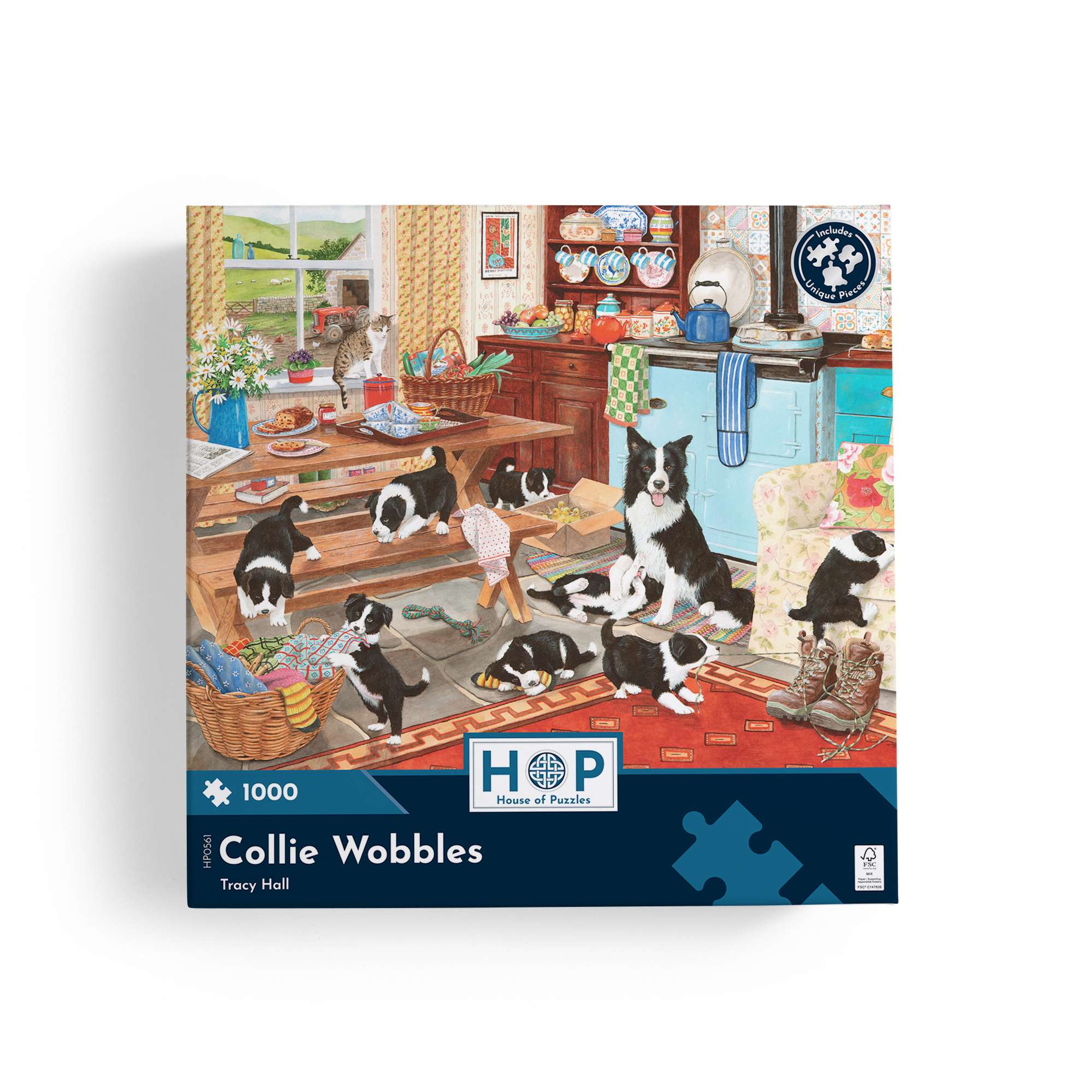 house-of-puzzles-collie-wobbles-puzzle-1000-pi-ces-chiens image 4