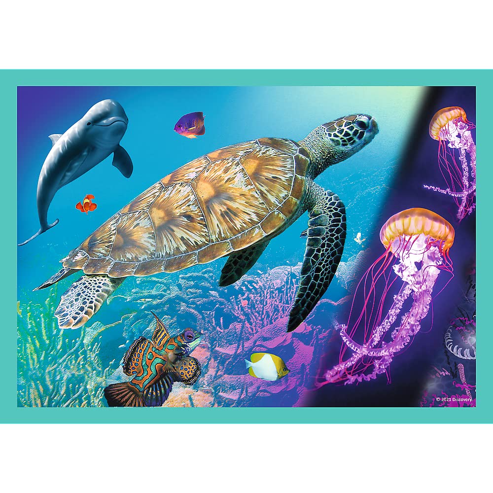 trefl-red-monde-myst-rieux-puzzle-enfant-4-en-1-animaux-35-70-pcs image 5