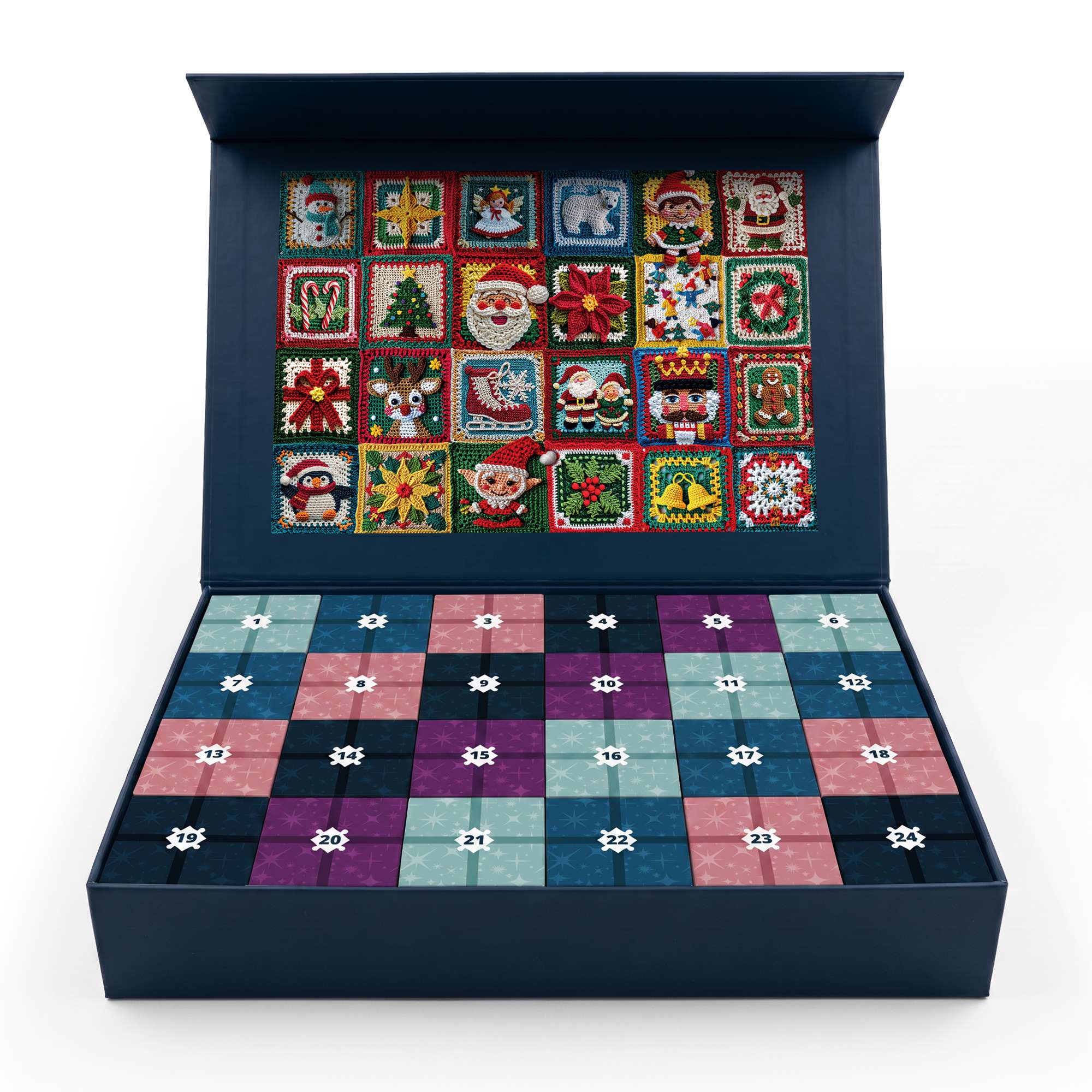 house-of-puzzles-christmas-crochet-puzzle-1000-calendrier-avent image 2
