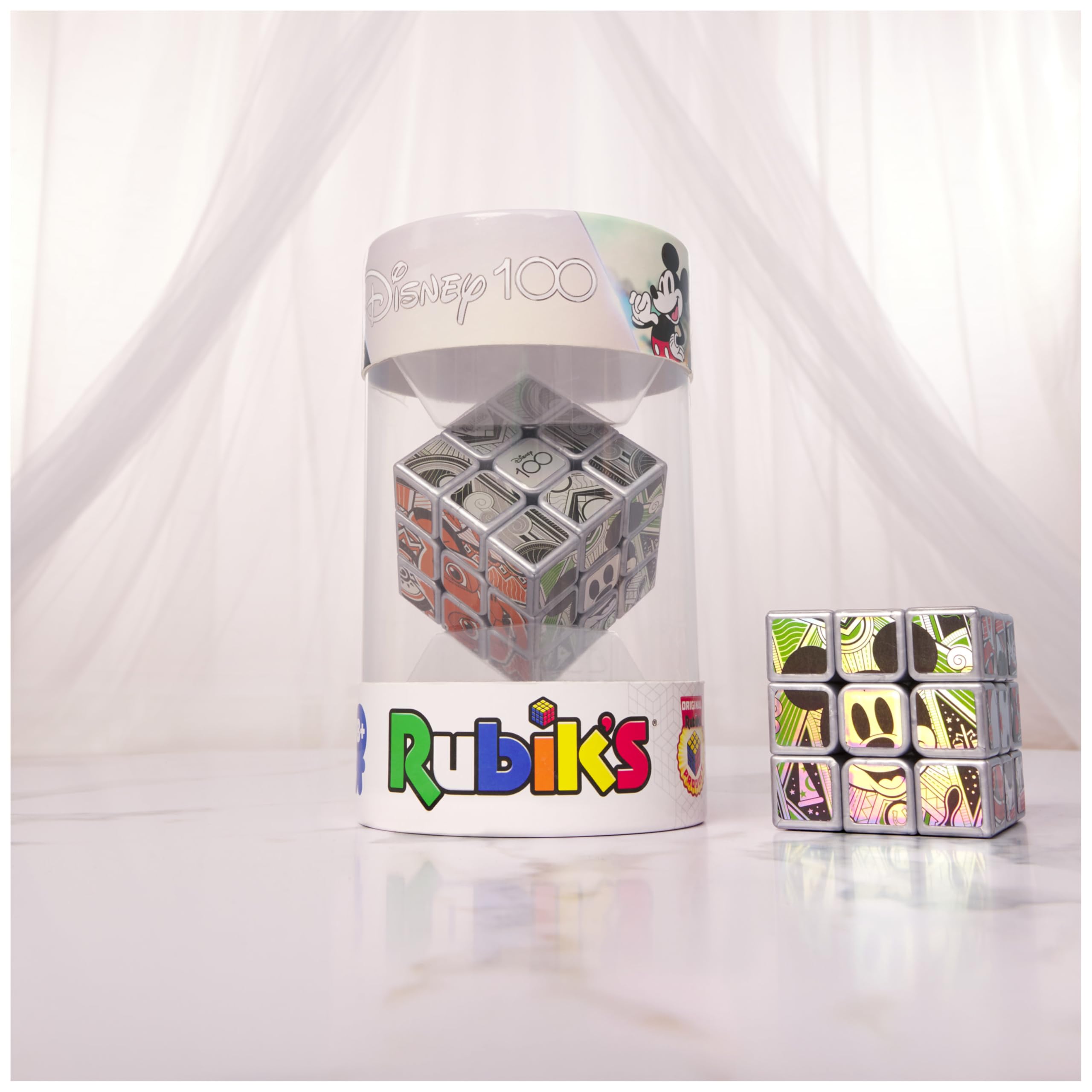 rubik-s-3x3-platinum-disney-100-ans-cube-m-tallique image 6