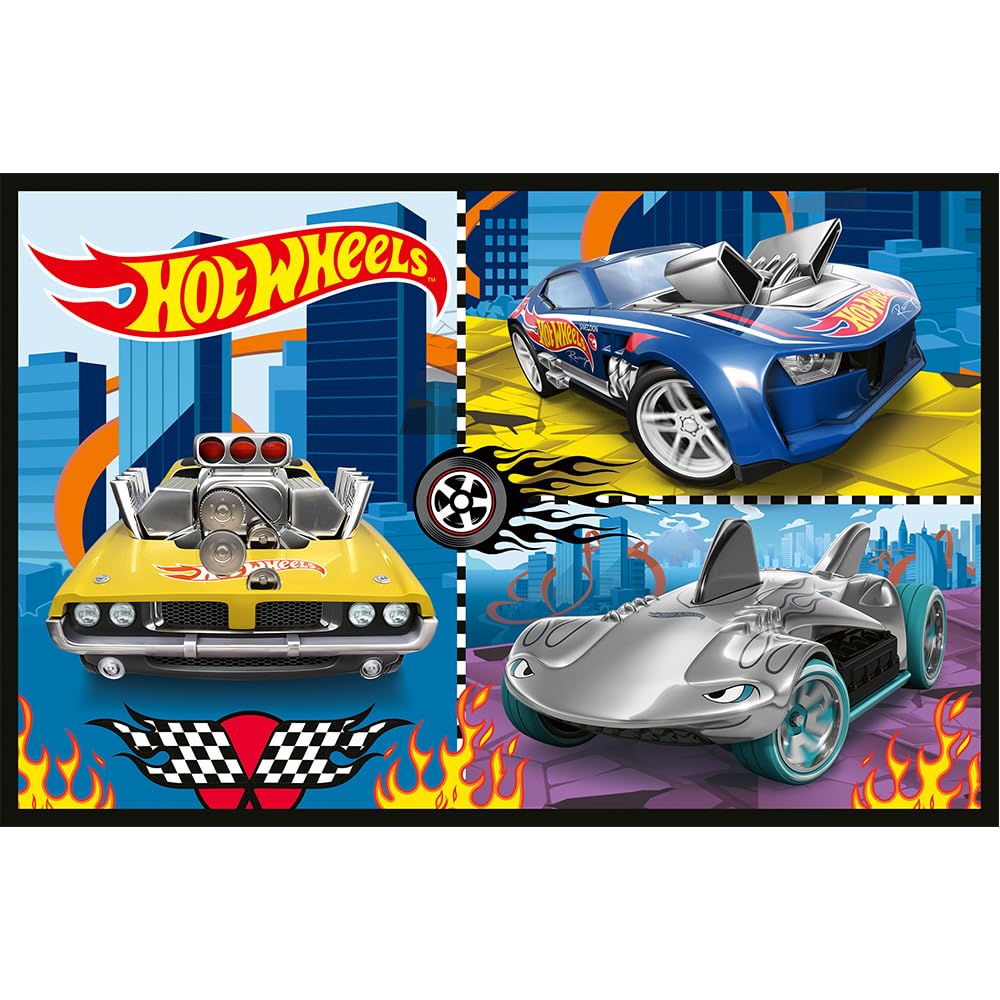 trefl-red-hot-wheels-puzzle-2x70-pi-ces-d-s-4-ans image 3