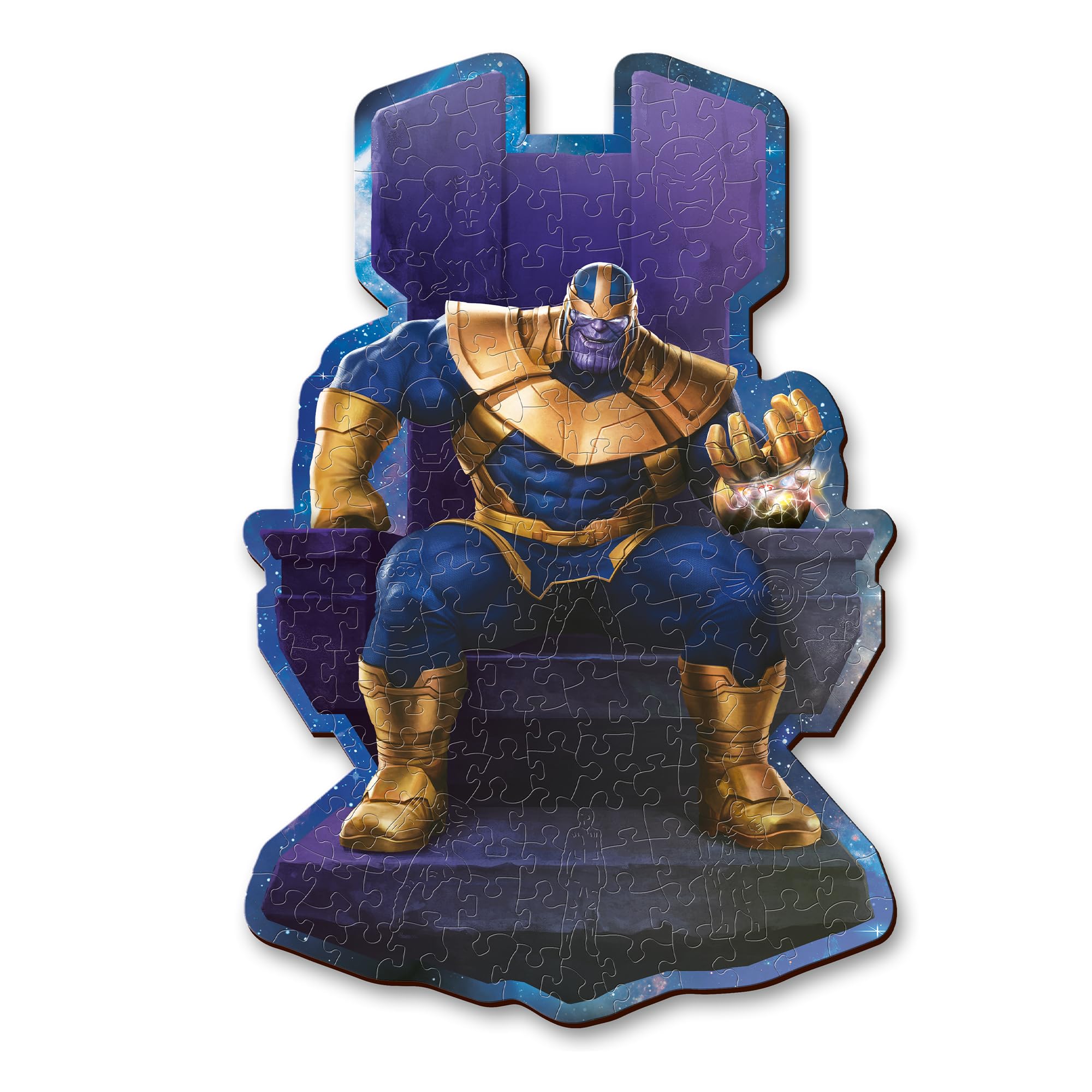 trefl-wood-craft-puzzle-bois-marvel-thanos-160-pi-ces image 1