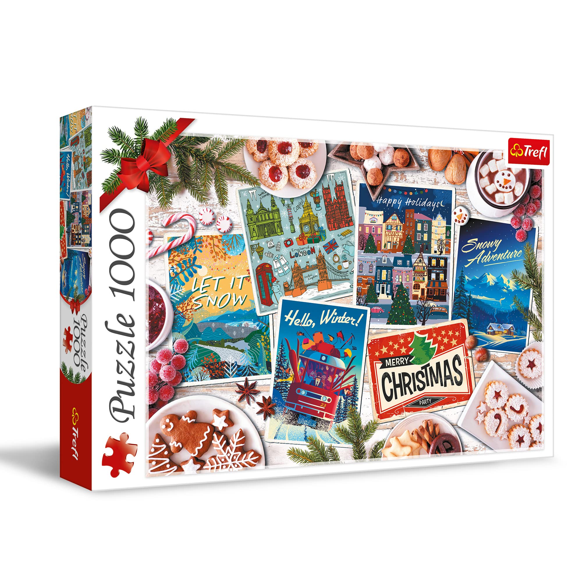 trefl-red-souvenirs-d-hiver-puzzle-1000-pi-ces-no-l image 1