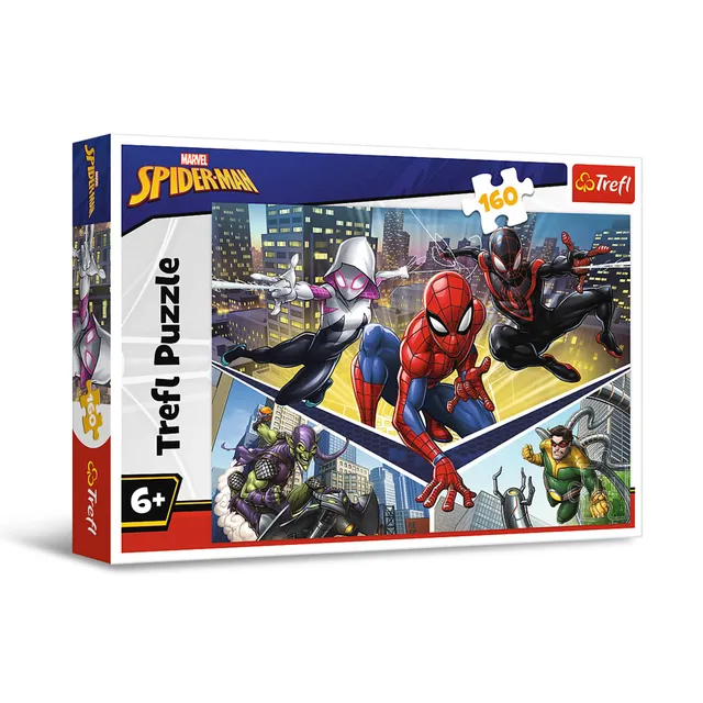trefl-red-marvel-spiderman-puzzle-160-pi-ces-6-ans image 1