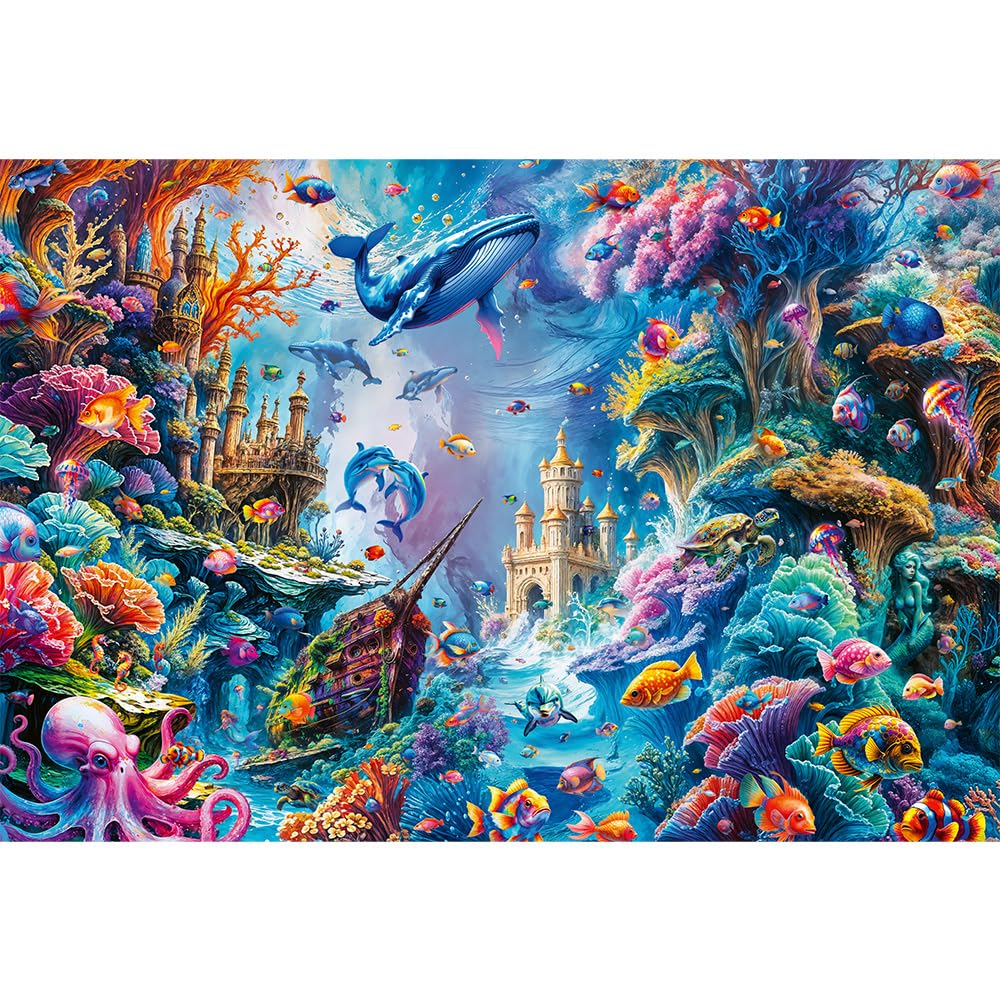 trefl-red-winter-time-puzzle-1000-pi-ces-montagne-hiver-14-ans image 2